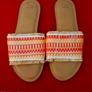 A new day pair of sandals